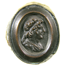 Cameo. Bust of man