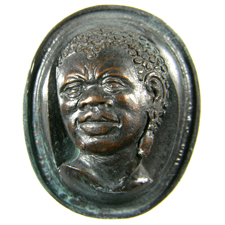 Cameo. African head