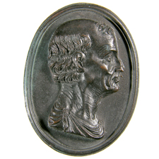 Cameo. Bust of man