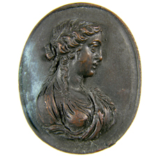 Cameo. Bust of woman