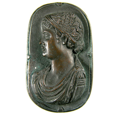 Cameo. Bust of woman