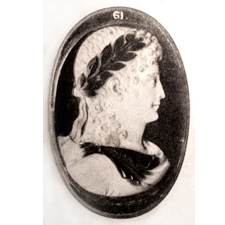 Cameo.  Apollo bust