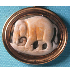 Cameo. Elephant