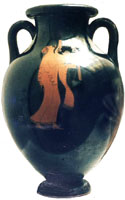 Athenian red-figure vase view 1