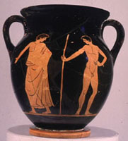 Small storage pot - neck-amphora