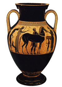 Exekias's Vatican amphora