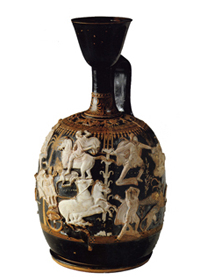 Xenophantos's signed squat lekythos