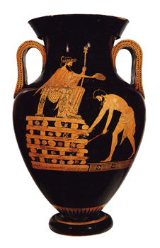 Myson's 'Croesus on pyre' amphora