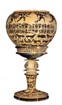 Gorgon Painter's name vase