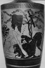 Vase with 'nonsense' inscription