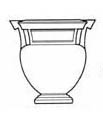 Drawing of column-krater