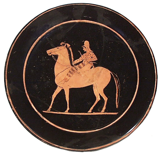 Photo of early red-figure plate