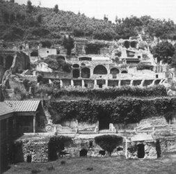 Photo of site of Baiae excavations