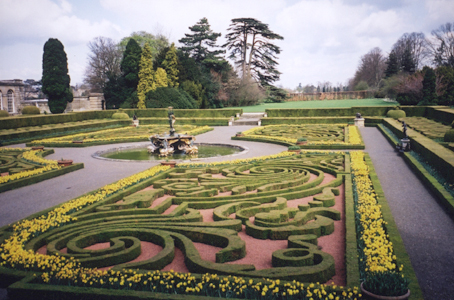 Photo of Italian garden at Blenheim