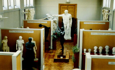 Photo of Interior of the 
Cast Gallery