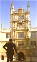 Photo of Bodleian entrance