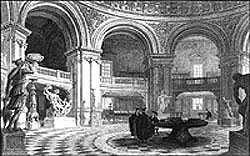 Radcliffe interior etching