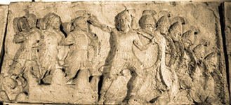 Photo of Cast of Trysa frieze slab