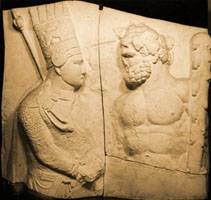 Photo of Cast of relief of Antiochos