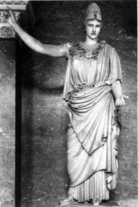 Cult statue of Athena