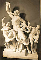 Cast of statue group - Laocoon