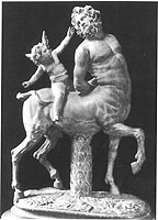 Statue of Eros teasing centaur