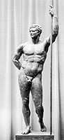 Photo of bronze portrait of Hellenistic ruler