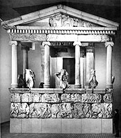 Nereid monument reconstruction