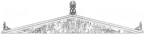 Pediment drawing