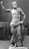 Photo of statue of Poseidon