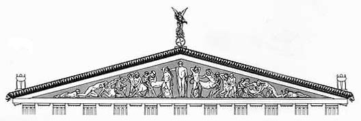 Pediment drawing