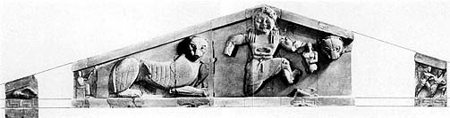 Photo of Pediment scupture